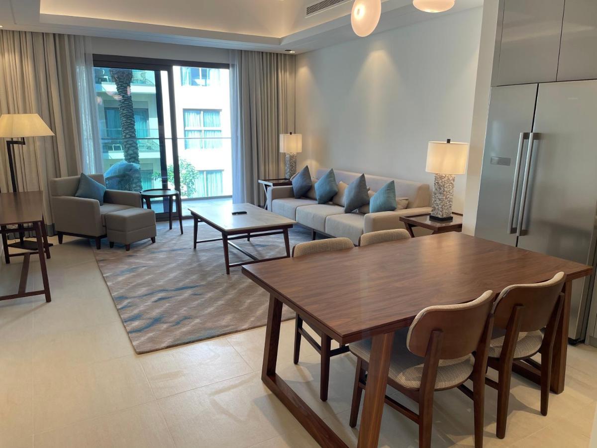 شقة فاخرة في فندق العنوان ريزدينس Two Bedrooms Apartment At Address Residences Sharm Zewnętrze zdjęcie