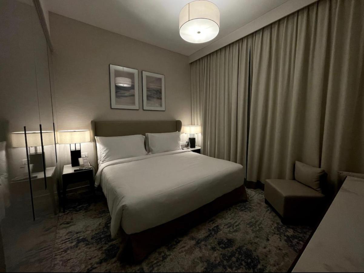 شقة فاخرة في فندق العنوان ريزدينس Two Bedrooms Apartment At Address Residences Sharm Zewnętrze zdjęcie